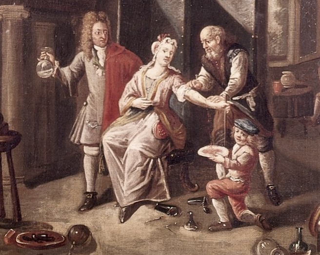 Bloodletting in the 1800s